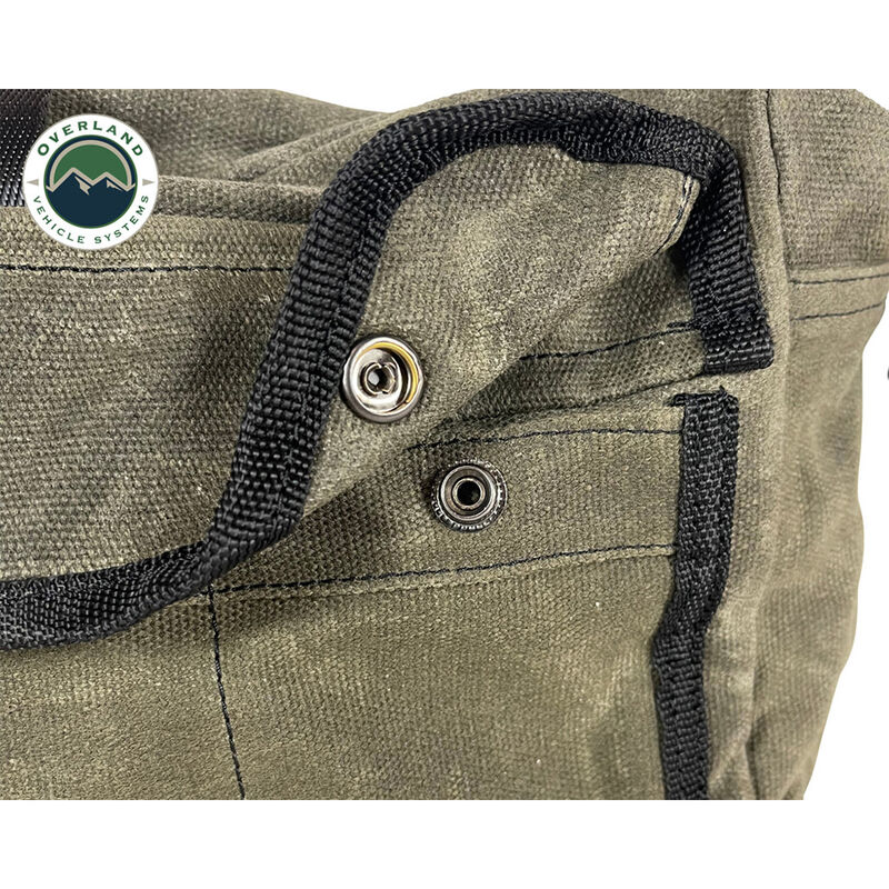 Overland Vehicle Systems Waxed Canvas Small Duffle Bag image number 3