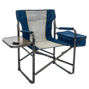 Nautica Folding Director's Chair with Side Table and Cooler