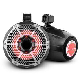 DS18 NXL-X10TPNEO 10" Marine Tower Speakers with RGB LED Lights, Pair