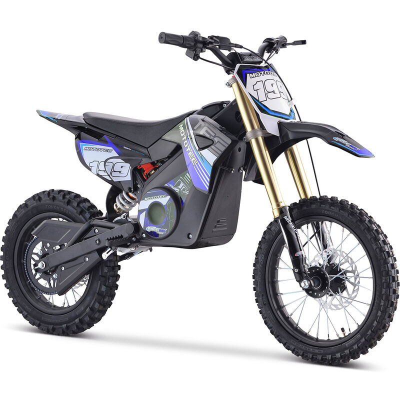 MotoTec 48V 1500W Pro Lithium Electric Dirt Bike image number 1