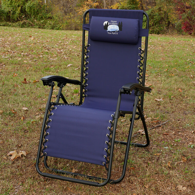 Home is Where You Park It Zero Gravity Recliner, Navy image number 3