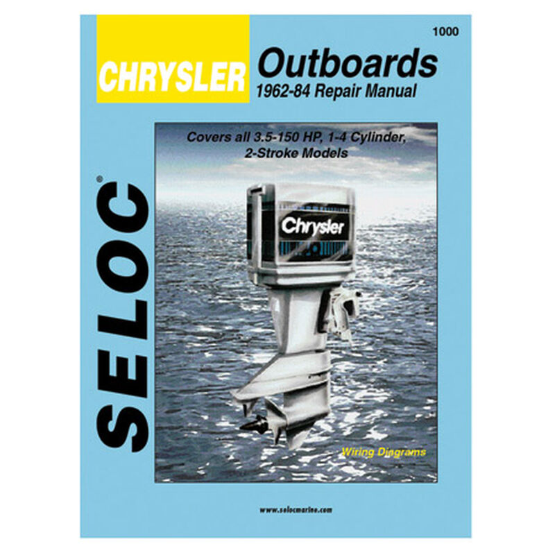 Seloc Marine Outboard Repair Manual for Chrysler '62 - '84 image number 1