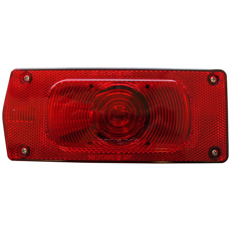 Optronics Waterproof Aero Pro Tail Light With License Light image number 1