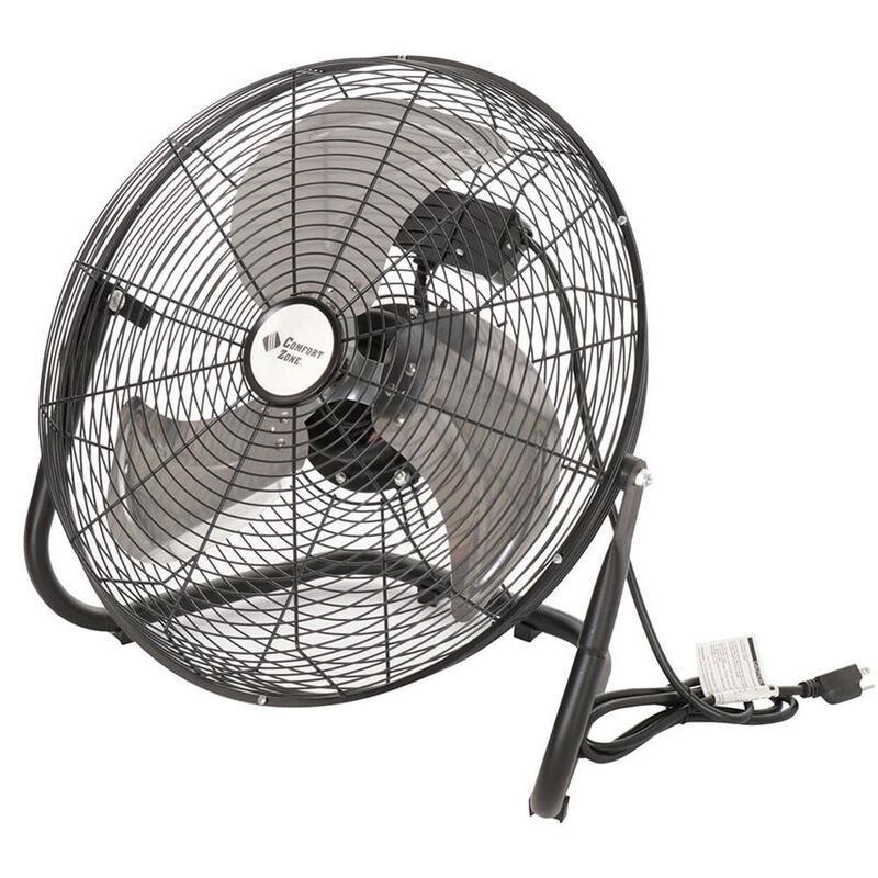 18" Metal High Velocity Floor Fan image number 3