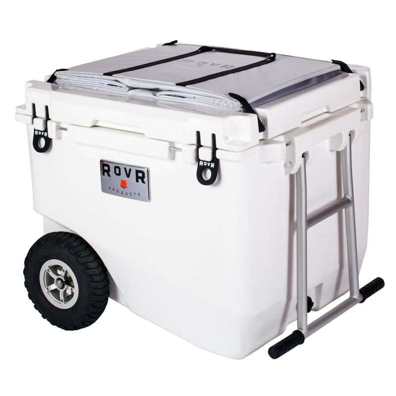 RovR RollR 80-Qt. Wheeled Cooler with Collapsible LandR Bin image number 9