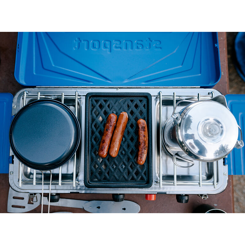Stansport 2-Burner Propane Stove with Grill image number 8