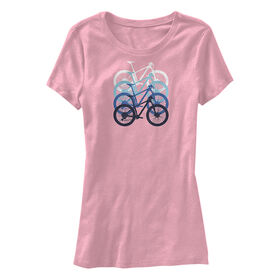 Points North Women's Biker Short-Sleeve Tee