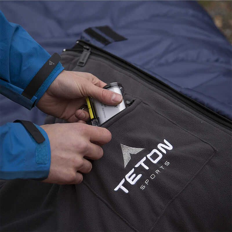 TETON Sports Polara 3-in-1 0°F Sleeping Bag with Fleece Liner image number 5