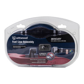 Attwood Fuel Line Kit, Mercury, 3/8" x 6'