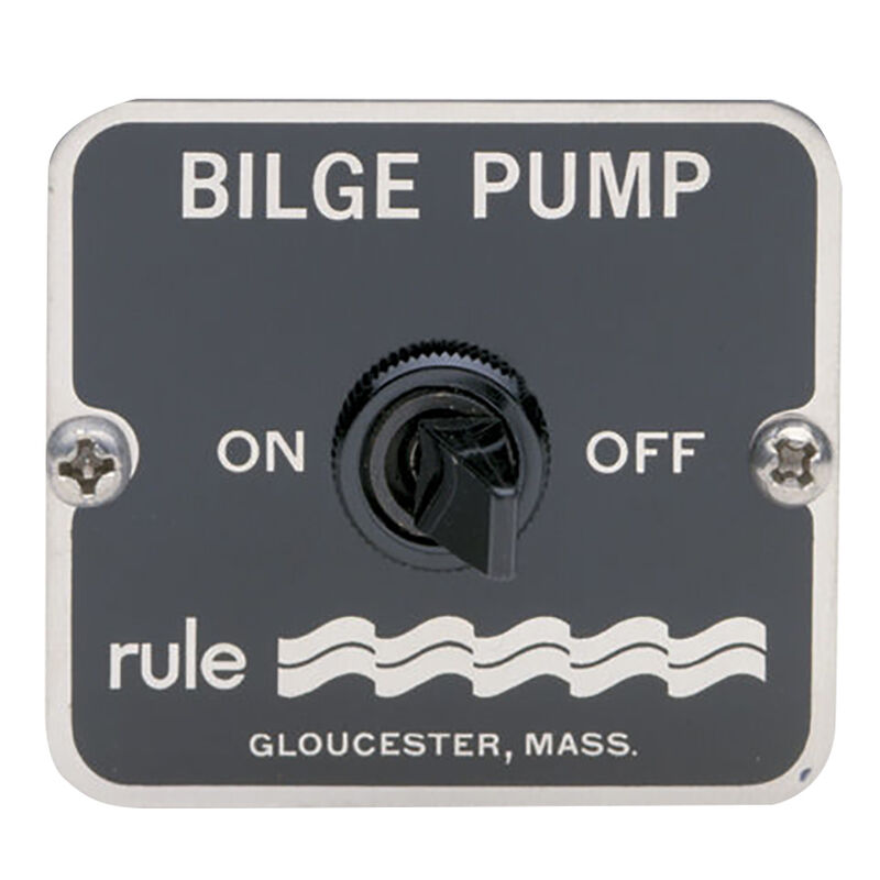 Rule 49 Two-Way Panel Switch For Manual Bilge Pumps image number 1