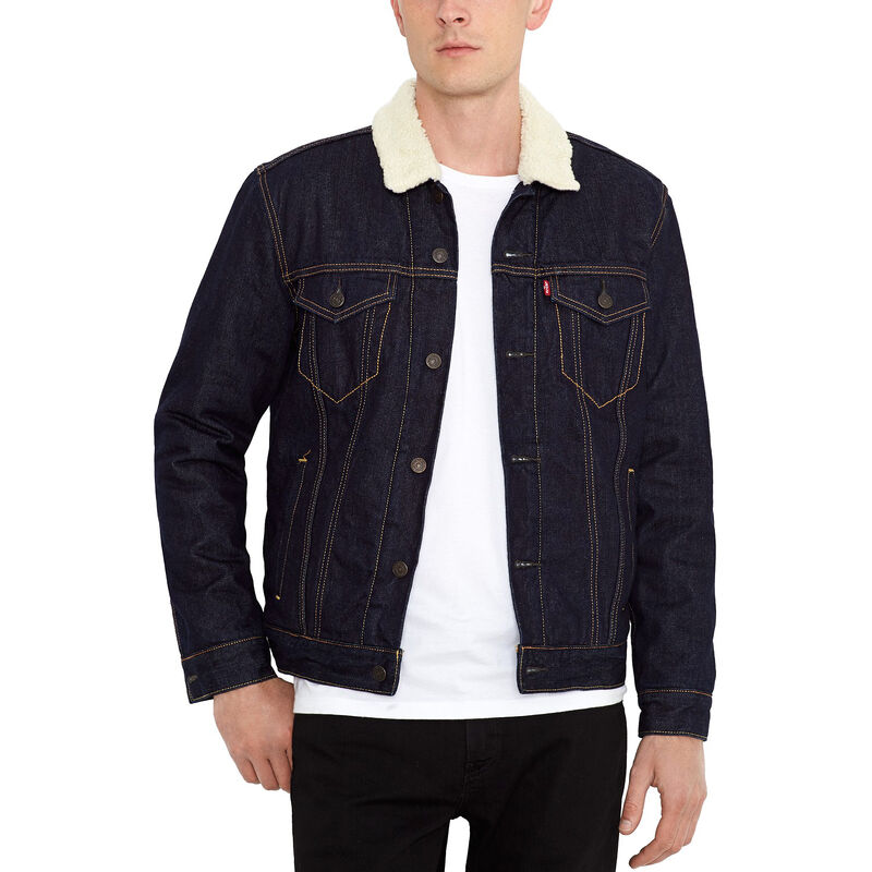 Levi's Men's Sherpa Trucker Jacket III image number 6