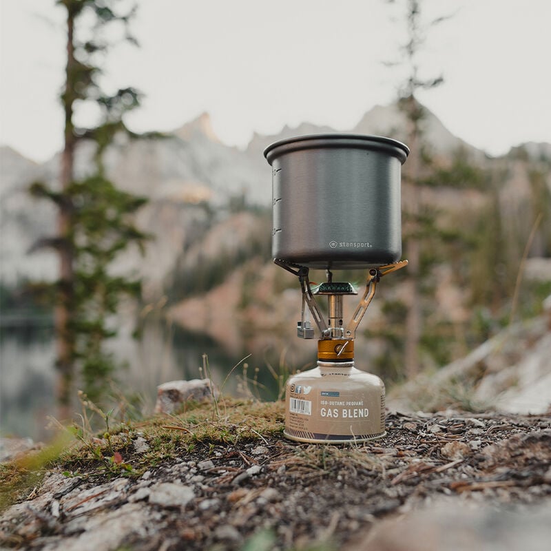 Stansport Backpack Stove with Fuel and Cook Set image number 10