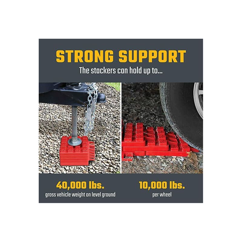 VALTERRA StayPut Stackers 8 x 8, 4 Pack, Boxed image number 2