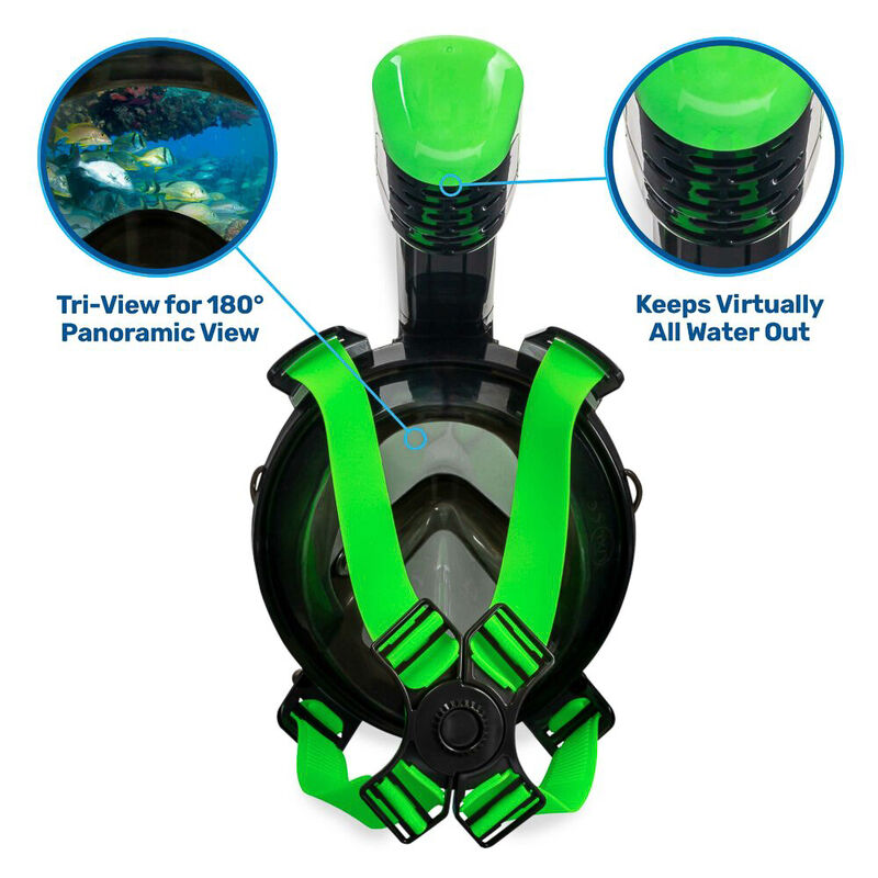 Aqua Leisure Frontier Full-Face Snorkeling Mask image number 3