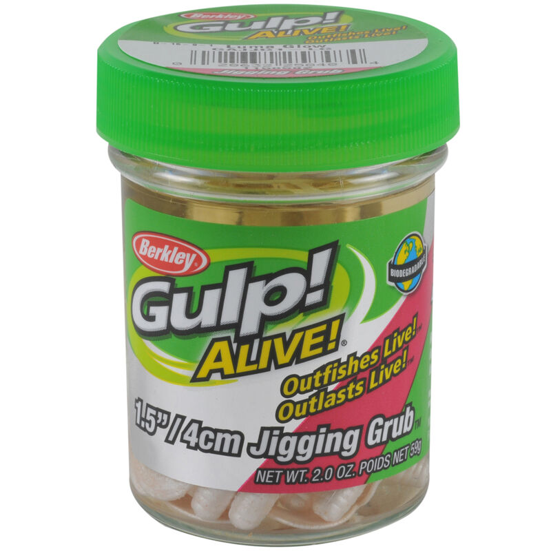 Berkley Gulp! Alive! Jigging Grub image number 9