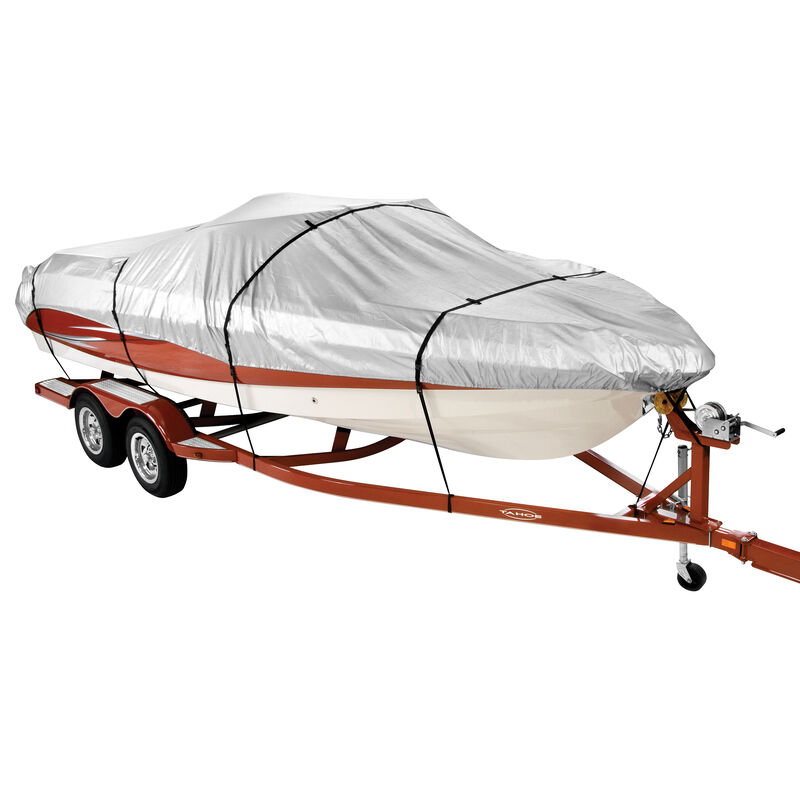Covermate HD 600 Trailerable Boat Cover for 14'-16' V-Hull, Tri-Hull Boat image number 1