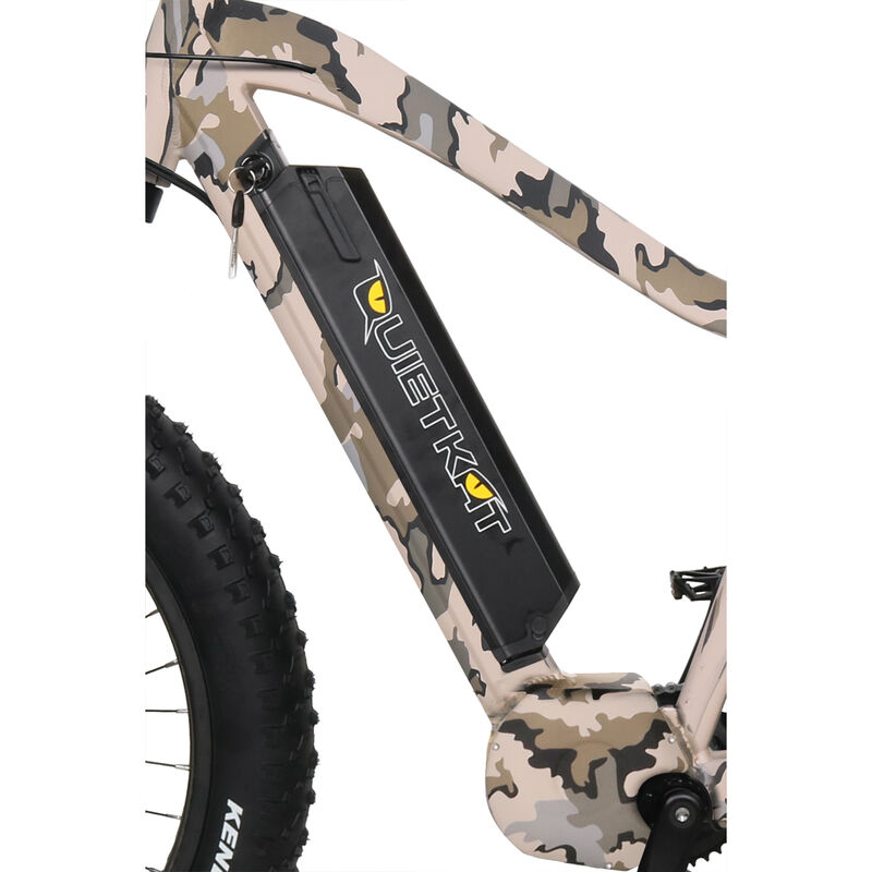 QuietKat Apex 1000-Watt Electric Mountain Bike 17", Camo image number 3