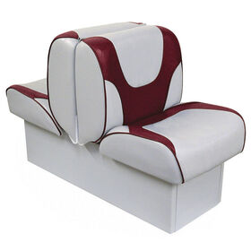 Overton's Deluxe Back-to-Back Lounge Boat Seat with 8" Base