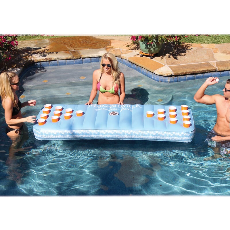 Margaritaville Paradise Pong/Pool Mattress With Bluetooth Speaker image number 2