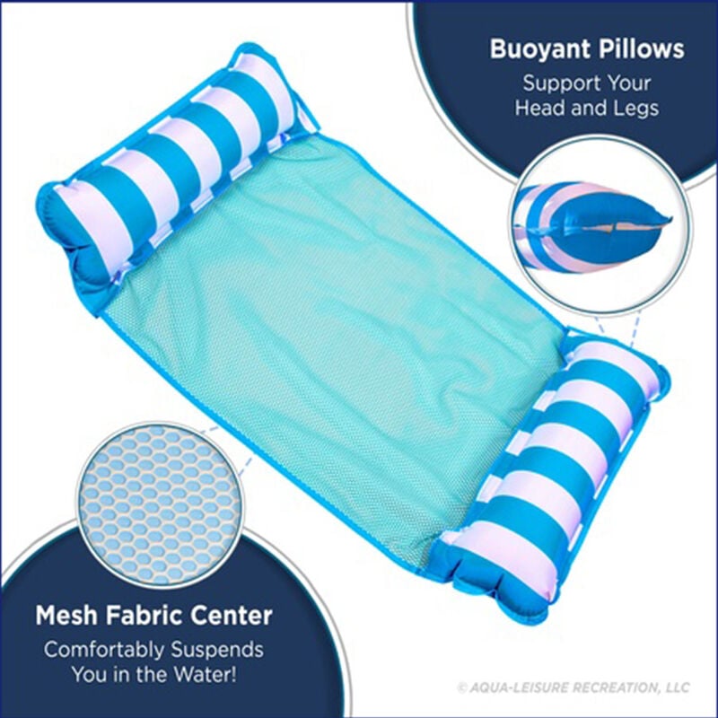 Aqua Leisure 4-in-1 Monterey Hammock Pool Float image number 2