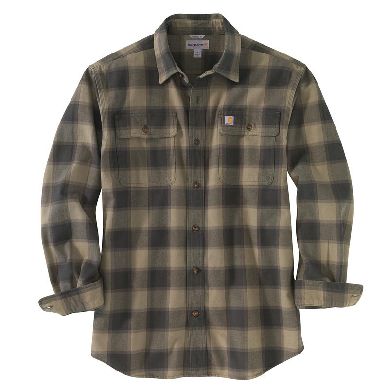 Carhartt Hubbard Flannel Long Sleeve Shirt image number 2