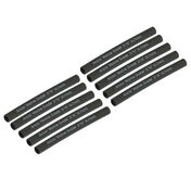 Ancor Adhesive-Lined Heat Shrink Tubing, 20-12 AWG, 6" L, 10-Pk., Black