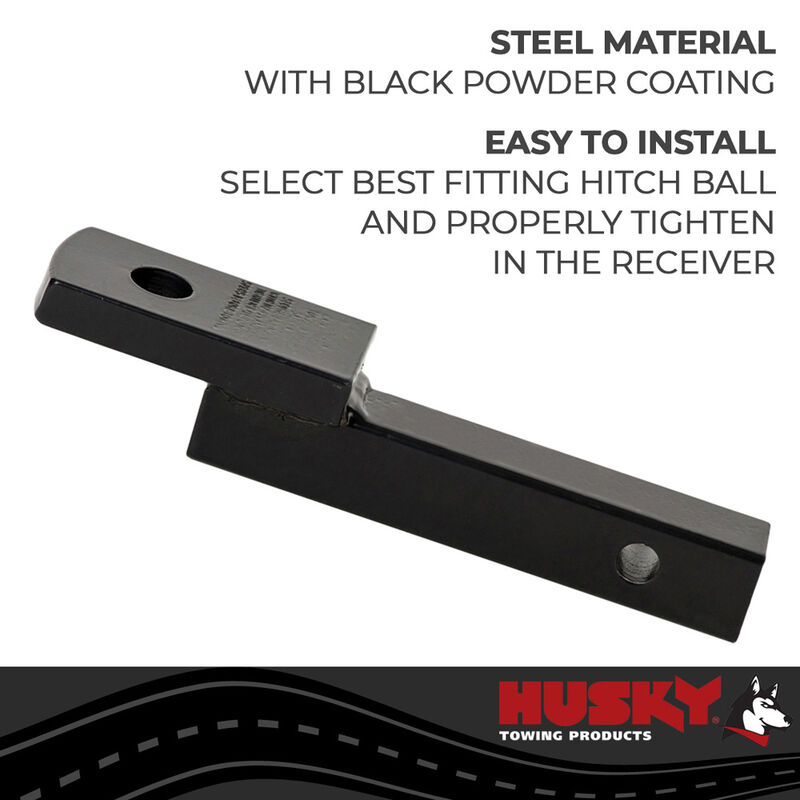 Husky Towing 1-1/4 Inch Receiver Trailer Hitch Ball Mount image number 4