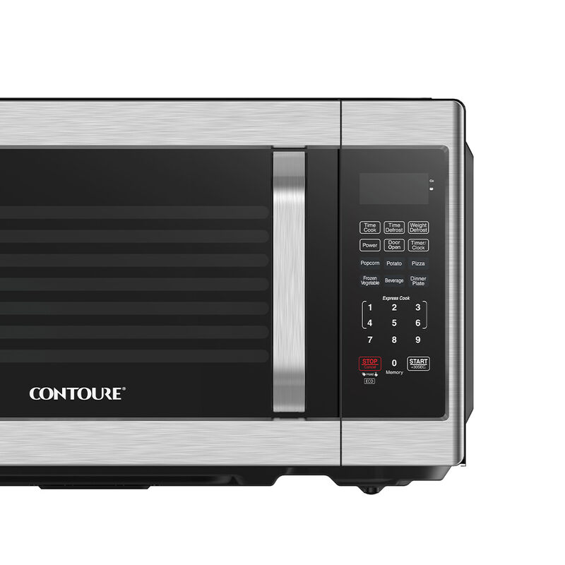 Contoure - 0.7 Cu. Ft. Countertop Microwave - Stainless Steel image number 6