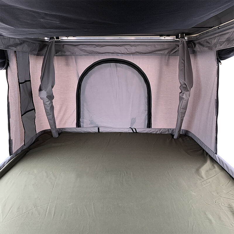 Trustmade Hard Shell Rooftop Tent, White Shell / Beige Tent image number 8