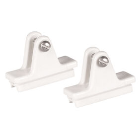 Bimini Top Fittings - Nylon Slide Track Deck Mount, pr.