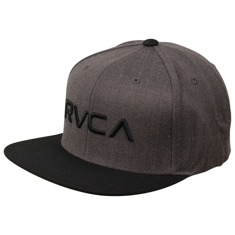 RVCA Men's Twill Snapback III Hat image number 5