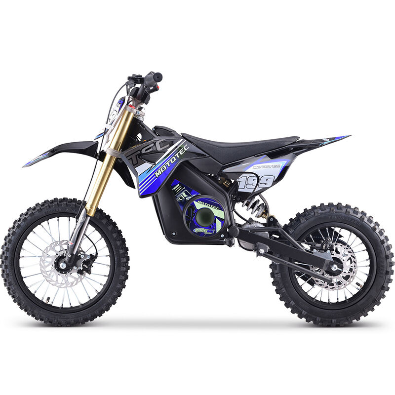 MotoTec 48V 1500W Pro Lithium Electric Dirt Bike image number 4