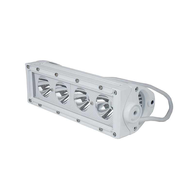 New - 10.5inch Marine Grade Single Row Straight Light Bar with 40-Watt 4 x 10W High Intensity OSRAM LEDs image number 2