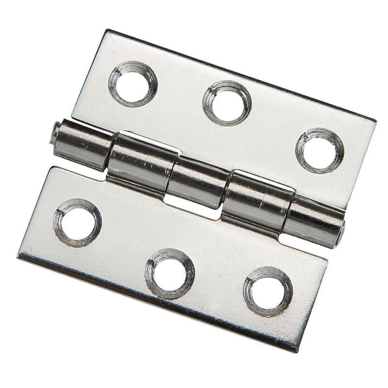 Whitecap Stainless Steel Butt Hinge, 1-1/2" x 1-1/4" image number 1