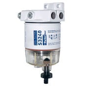 Spin-On Series Fuel Filter/Water Separator For Outboards, 30 GPH (1/4"-18 Port)