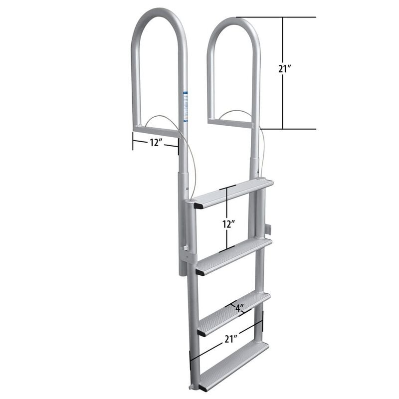 Dockmate Wide Step Dock Lift Ladder 5-Step image number 2