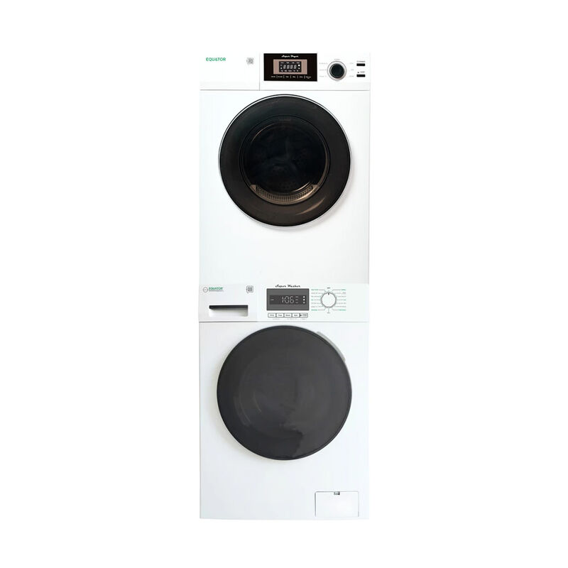 Equator Compact Stackable EW 822 Washer + ED 866 Dryer