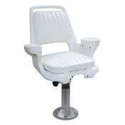 Wise Captain's Chair With Fixed Pedestal, Spider Mounting Plate
