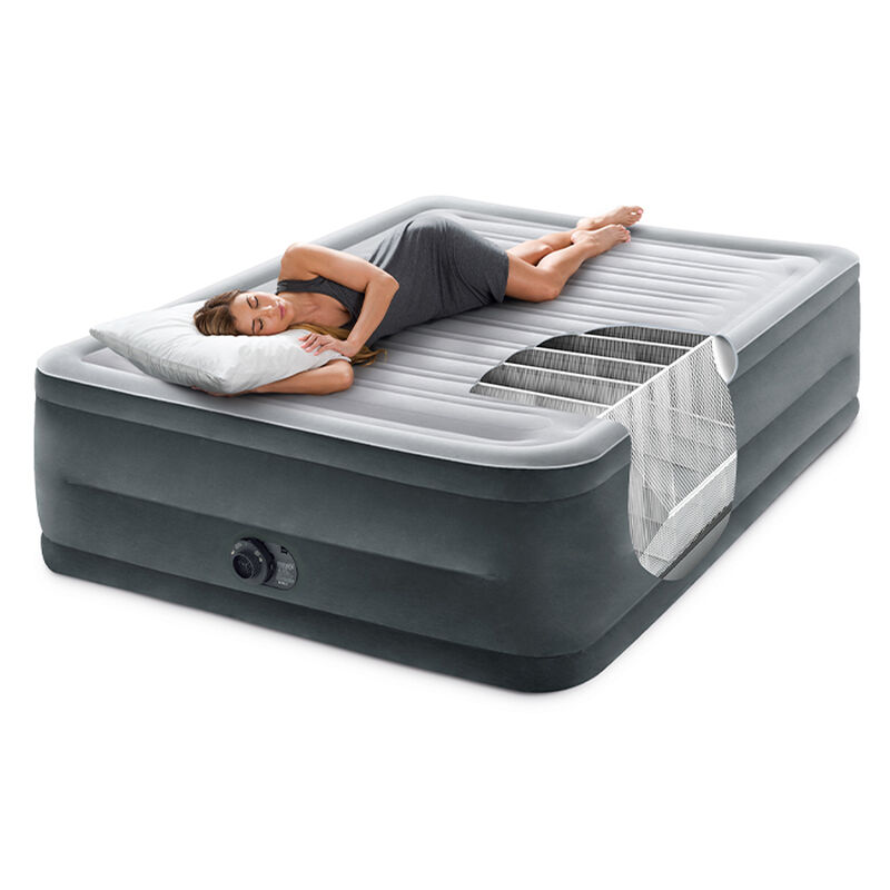 Intex 22" Dura-Beam Comfort-Plush Airbed w/QuickFill Plus Internal Pump image number 2