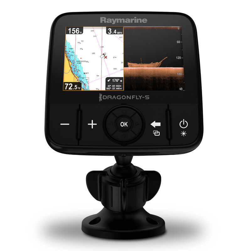 Raymarine Dragonfly 5 DVS With Dual-Channel CHIRP DownVision Sonar image number 8