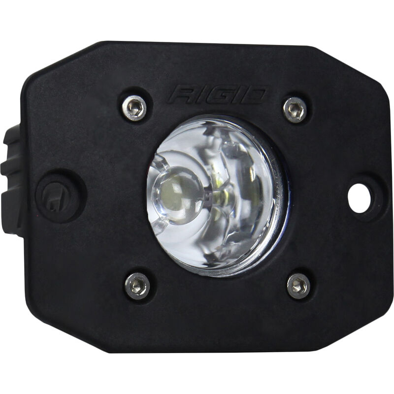 RIGID Ignite Flush Mount Flood - Single - Black