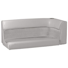 Toonmate Deluxe Pontoon Left-Side Corner Couch Top, Gray Patterns