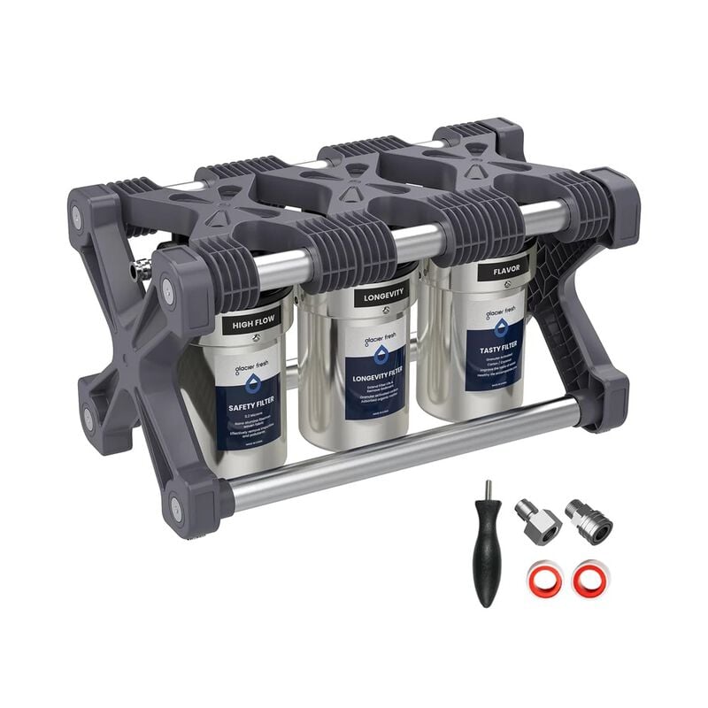  Glacier Fresh 3-Stage RV Water Filter System