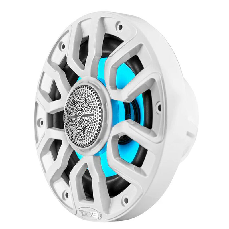 DS18 NXL-IQ6 6.5" Two-Way Coaxial Marine Speakers with LED Lights, Pair image number 4