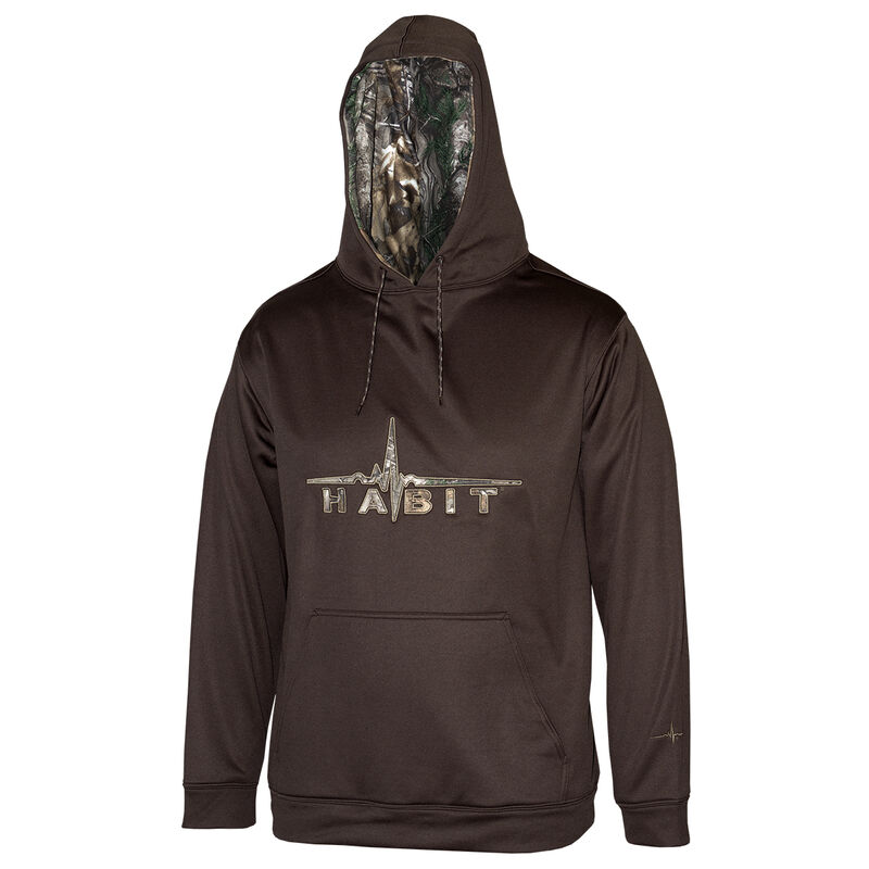 Habit Men's Logo Fleece Pullover Hoodie image number 2