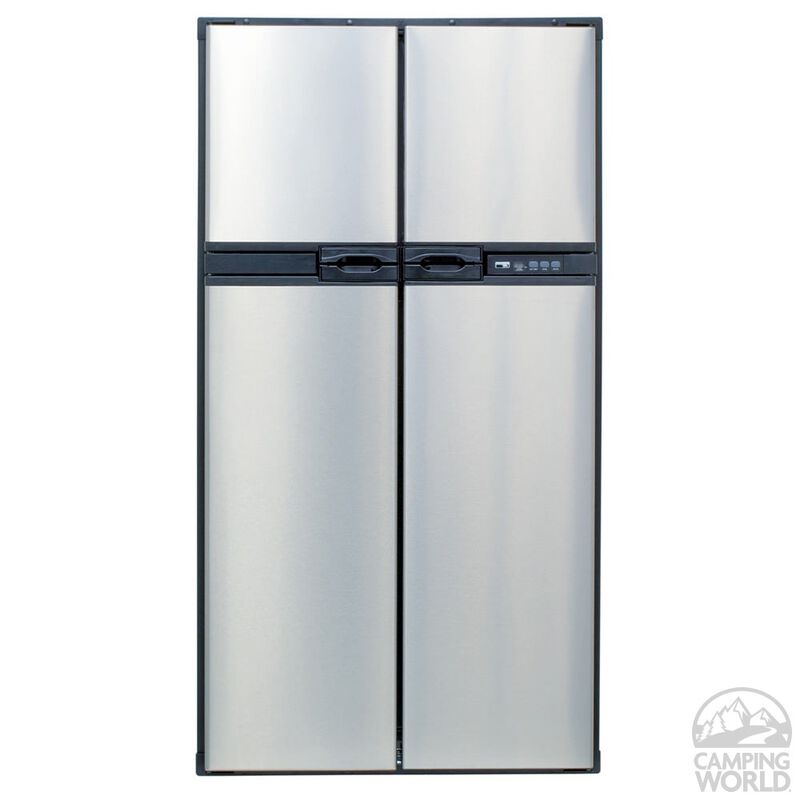 Norcold Refrigerator with Ice Maker and Stainless Steel Wraparound Doors,12CF image number 5