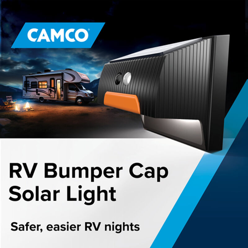 Camco RV Bumper Cap Solar Light *New* image number 2