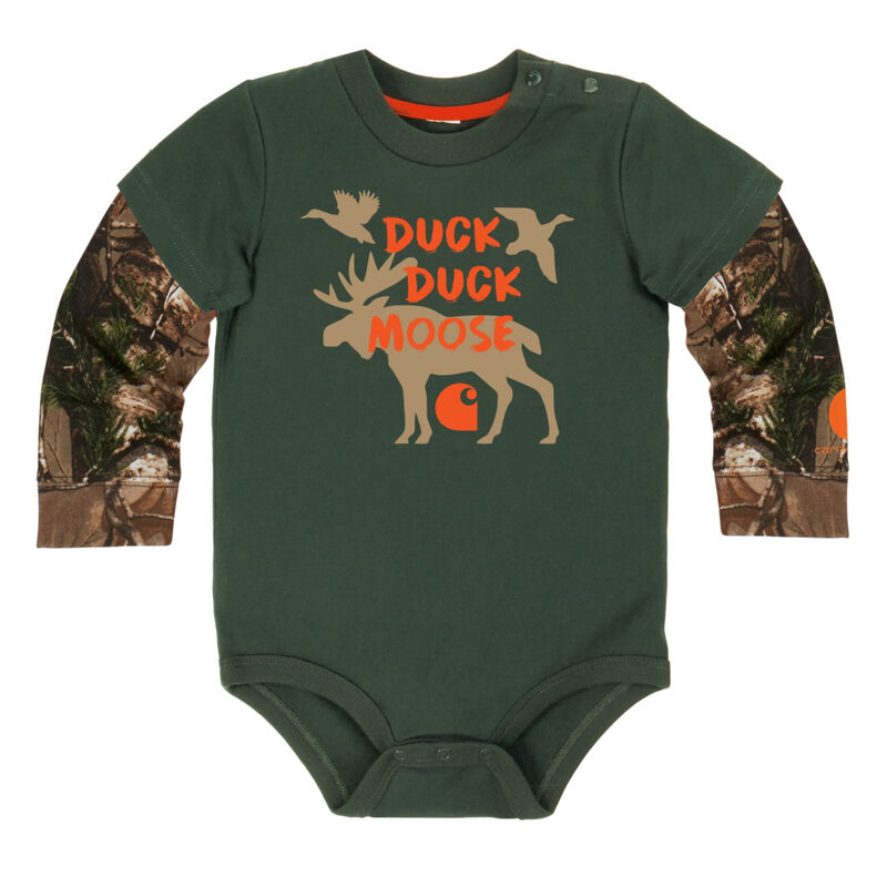 Carhartt Infant Duck Duck Moose Bodysuit image number 1