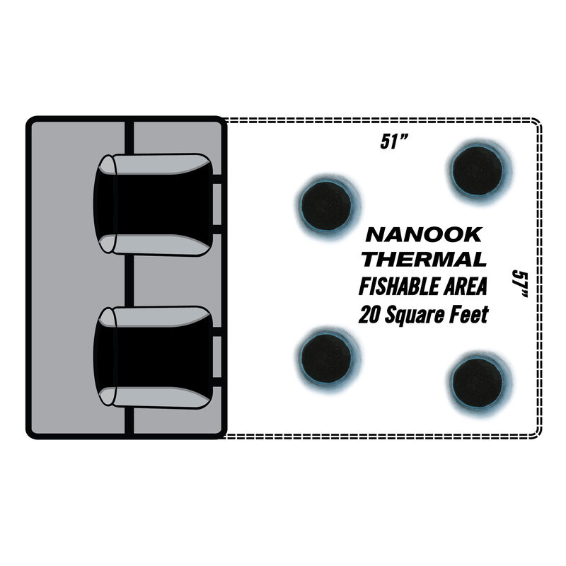 Clam Nanook Thermal Fish Trap Ice Shelter image number 2