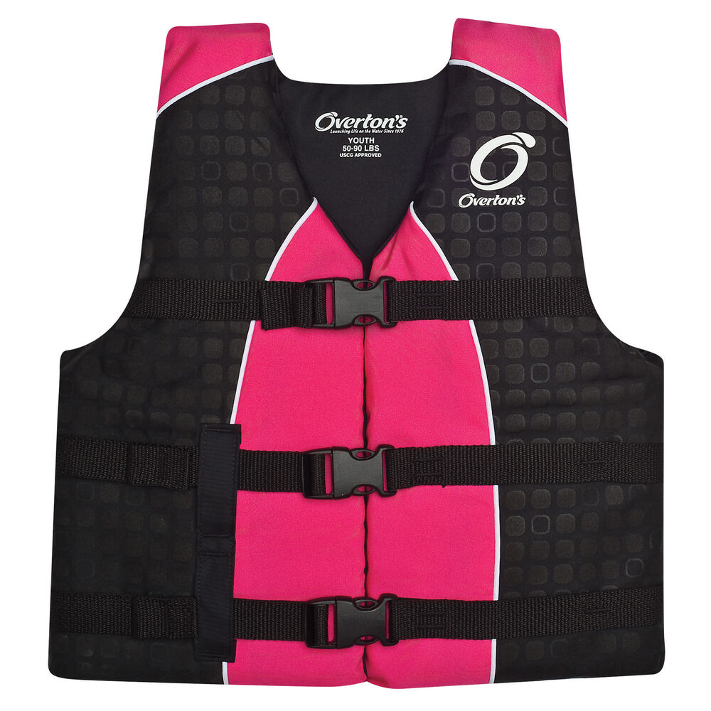 Overton's Youth Nylon Vest Pink Overton's